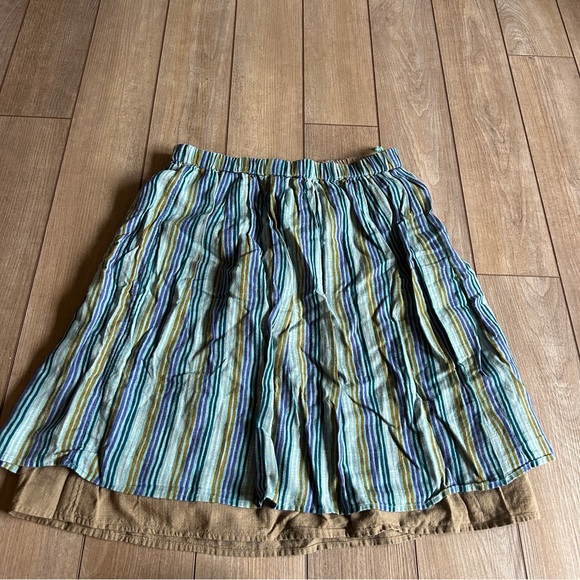 Gudrun Sjoden Dresses & Skirts - Gudrun Sjoden Layered Striped Skirt